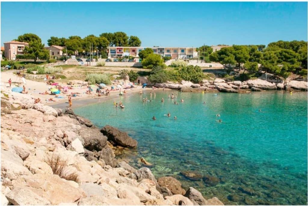 Studio 4 Personnes Avec Jardinet A 2 Pas Des Plages "Chez Manon" Carro  Extérieur photo